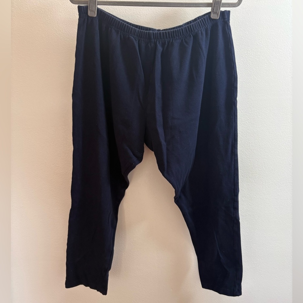 J.X.P. Designs Navy Blue Capri Legging 3X